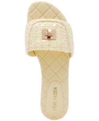 Women's Moreland-S Turnlock Square Toe Slide Sandals