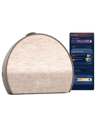 Restore 3 Sunrise Alarm Clock, Sound Machine, Smart Light (Greige) - White Noise, Screen-Free Sleep Routine