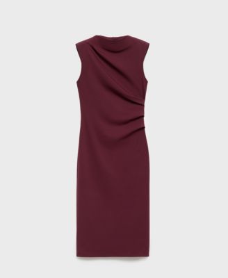 Women's Ruched Fitted Dress