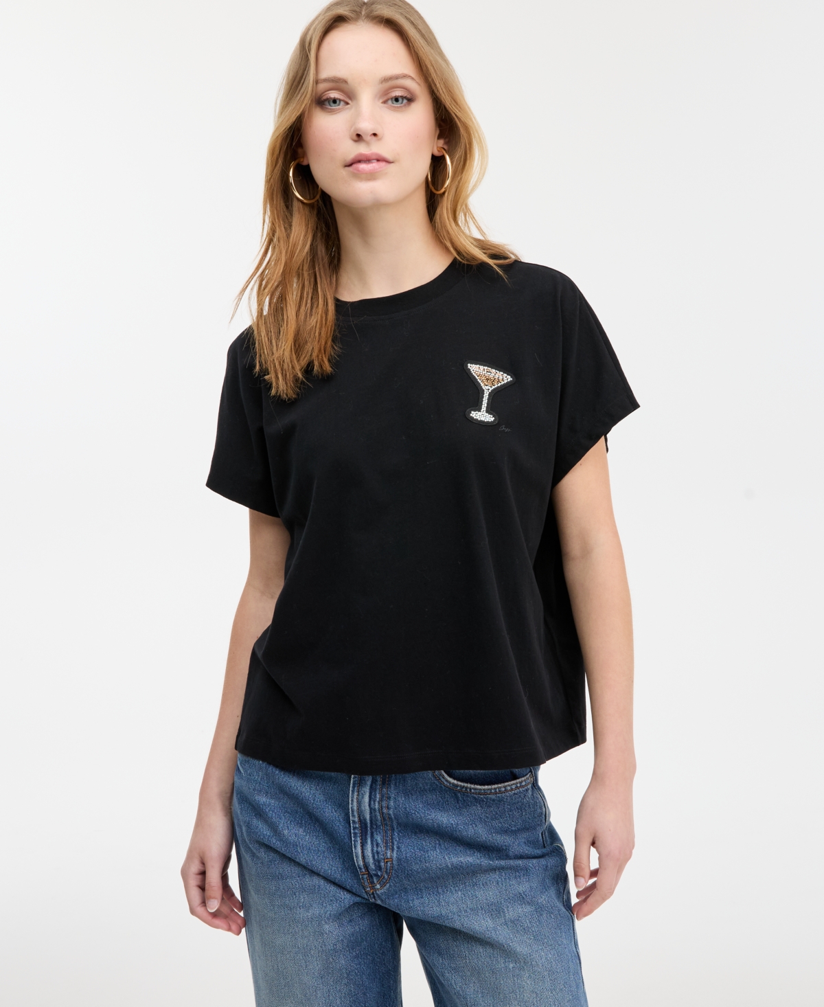 Boss Orange Women's Martini Applique Short-Sleeve T-Shirt