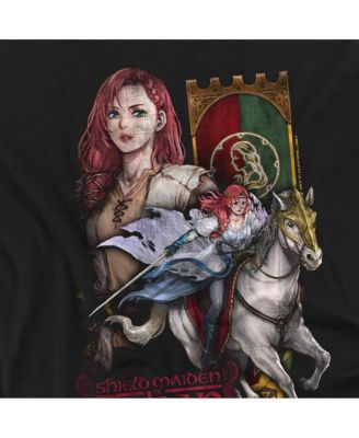 Big & Tall War of the Rohirrim Shield Maiden of Rohan Homage T Shirt