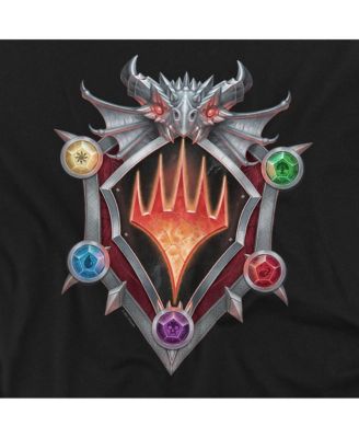 Men's Magic X D & D Adventures in The Forgotten Realms AFR Shield Logo T Shirt