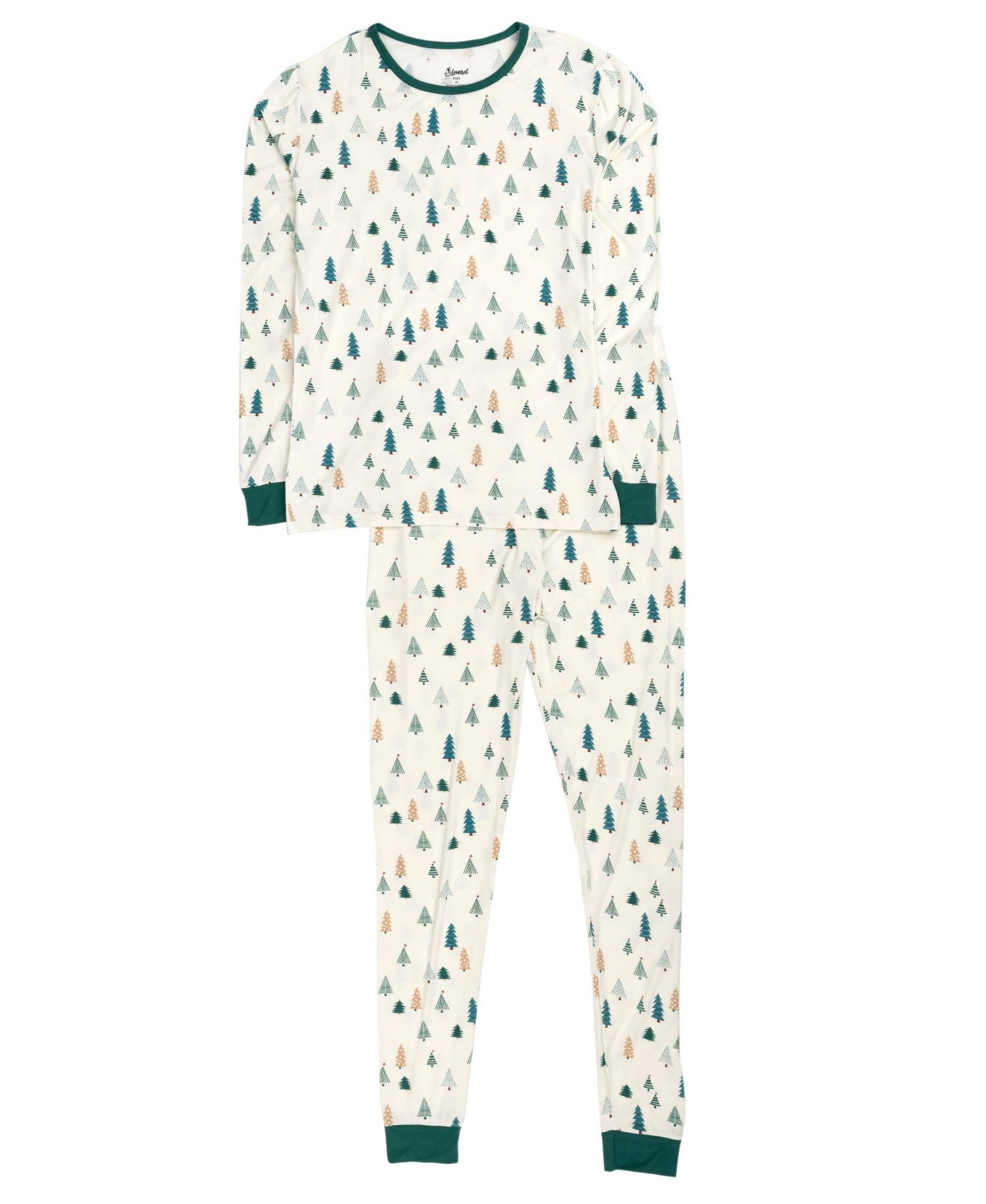 Toddler Two Piece Viscose from Bamboo Holiday Pajamas