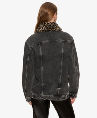 Women's Long Sleeve Boyfriend Trucker Jacket