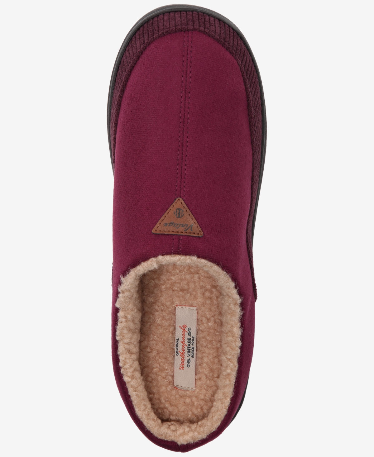 Weatherproof Men's Faux-Suede Clogs
