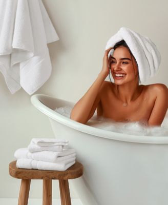 Luxury Zero Twist Cotton 2-Pc. Bath Sheet, 34" x 68"