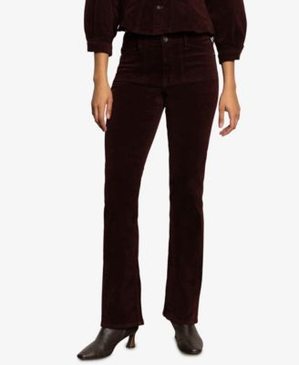 Women's Velveteen Brook Bootcut Stretch Pants