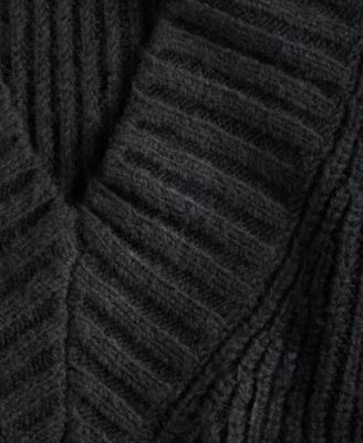 Women's Oversized Ribbed Sweater, Macy's Exclusive