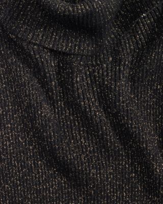 Women's Metallic Turtleneck Sweater Dress, Macy's Exclusive