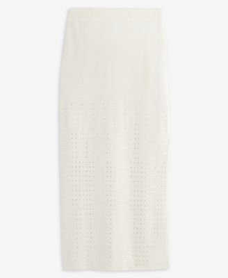 Women's Rhinestone Sweater Skirt, Macy's Exclusive