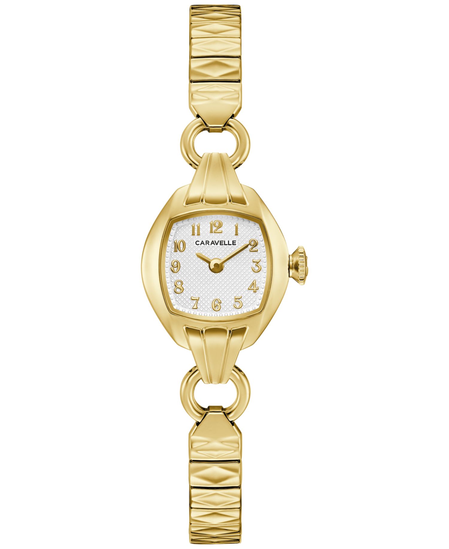 Women's Vintage Classic Gold-Tone Stainless Steel Expansion Watch, 19mm