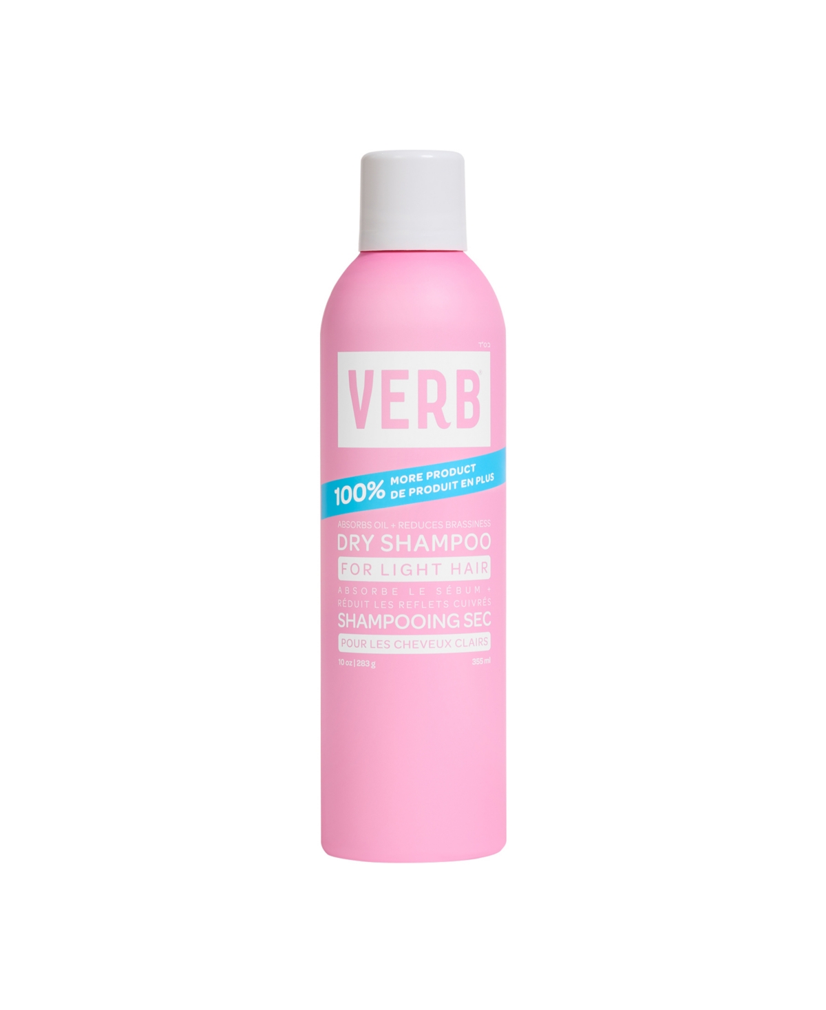 Verb Dry Shampoo For Light Hair - 10.0 oz In Transparent