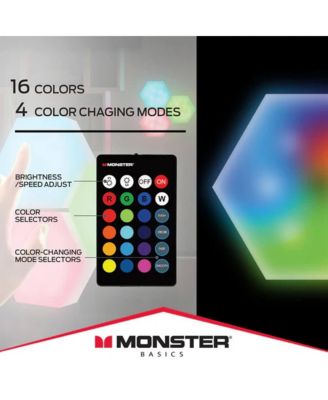 Multi-Color LED Touch Light 3-Pack with Remote Control