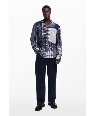 Men's Washed corduroy trousers