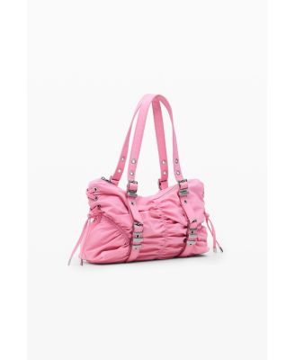 Women's Medium nylon bag with buckles
