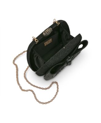 Woman's  Emmy Crystal Bow Minaudiere