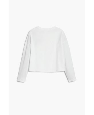 Girls's T-shirt with applique shapes