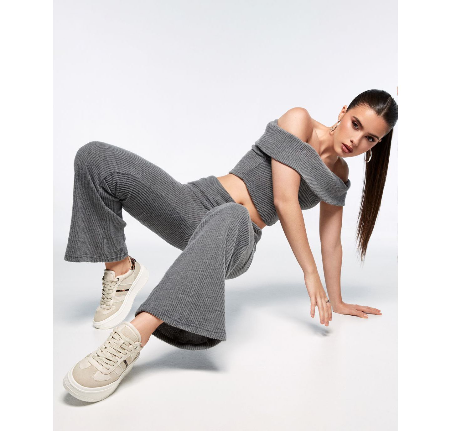 Женские кроссовки XTI Casual Sneakers Refresh Collection, цвет: Бежевый — фото 4