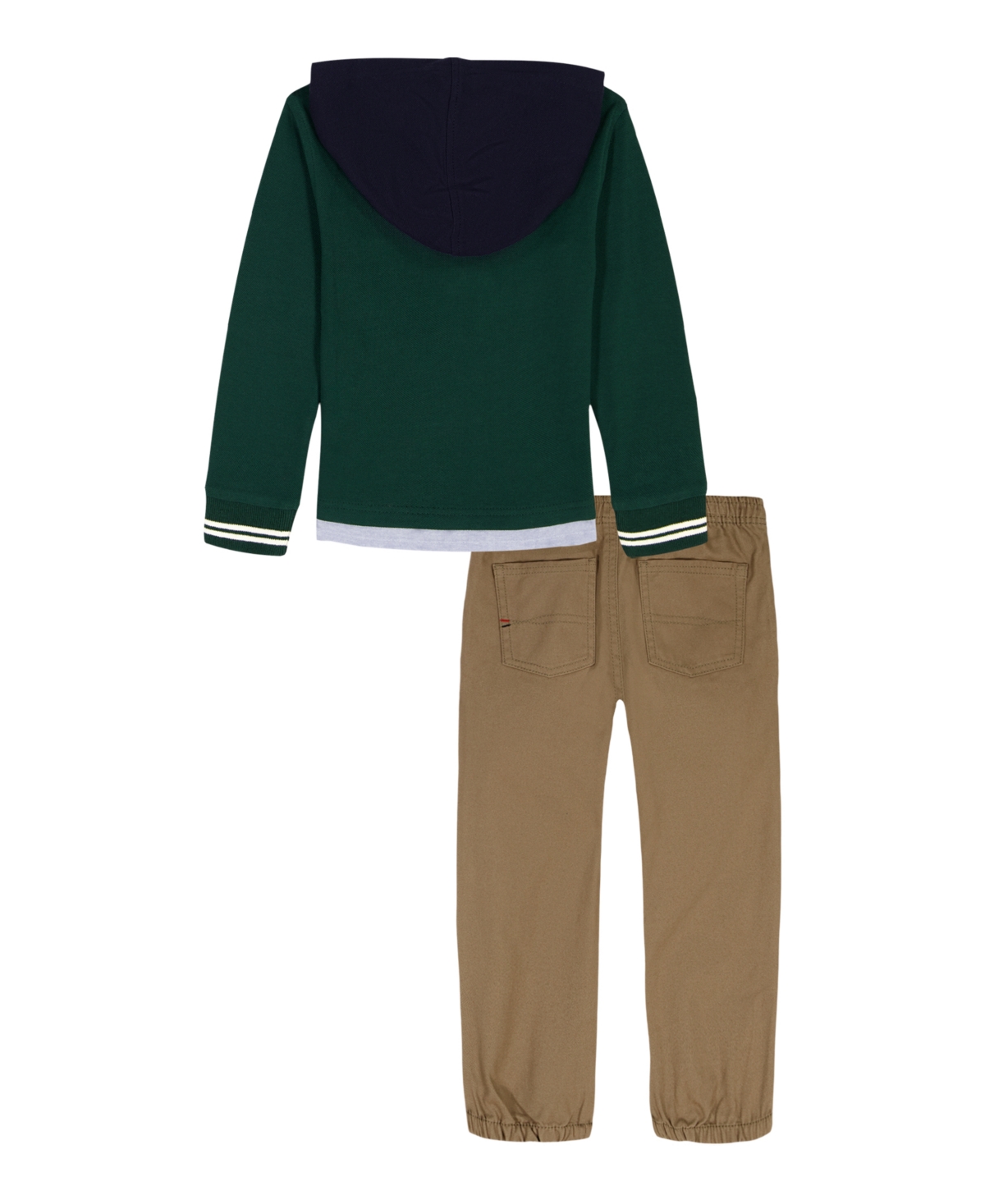 Tommy Hilfiger Toddler Boys 2-piece Hoodie And Pants Set In Multi