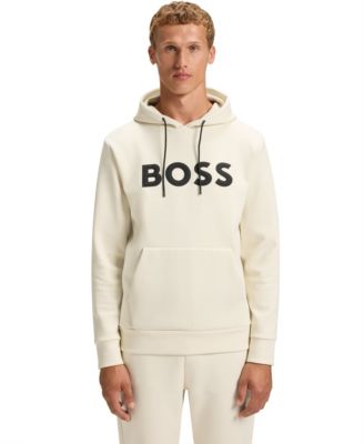 Hugo Boss - Men's Cotton-Blend Logo Hoodie