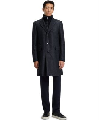 Men's Detachable Slim-Fit Coat