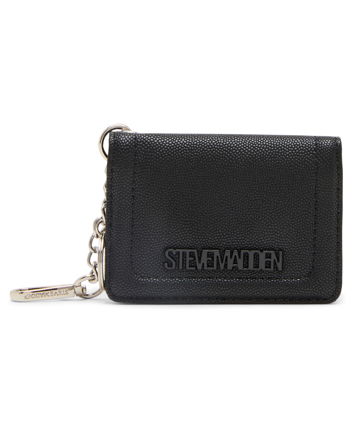 Steve Madden Benvy Zipper Wallet In Black