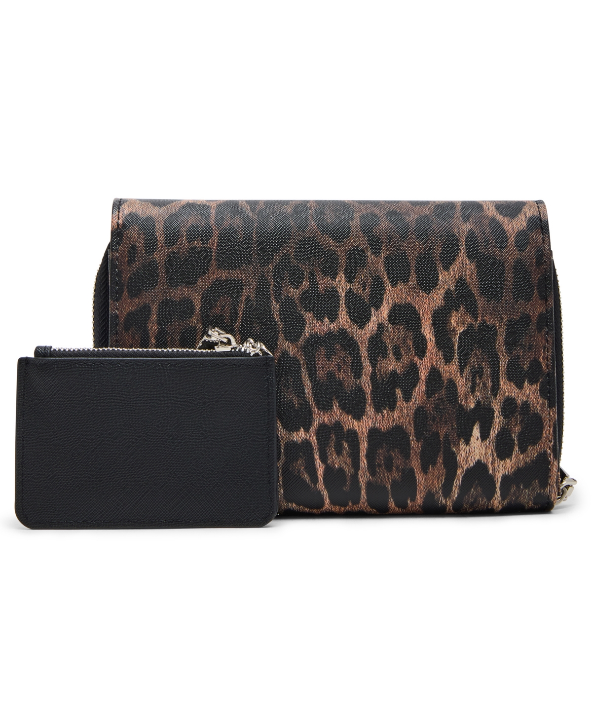 Steve Madden Boxed Carina Crossbody Wallet In Brown