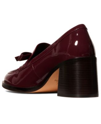Women's Deco Bow Heeled Loafers