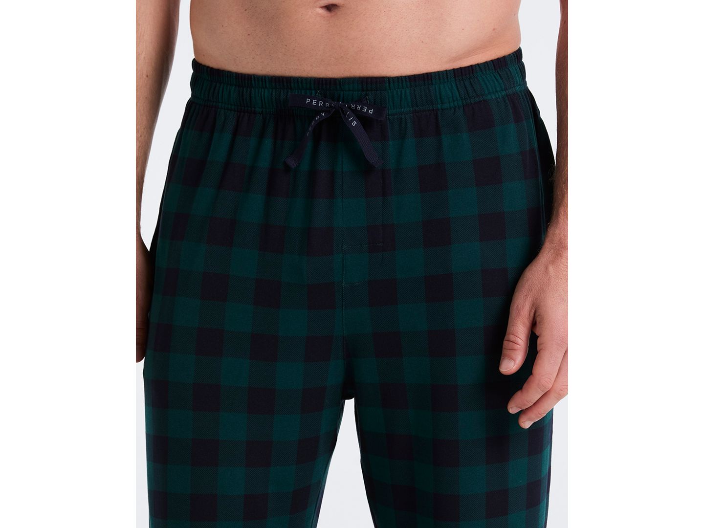 Пижамные брюки Buffalo для мужчин — Perry Ellis Portfolio, цвет: Чёрный — фото 8