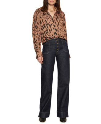 Women's Ekara Wide-Leg Slim Jeans