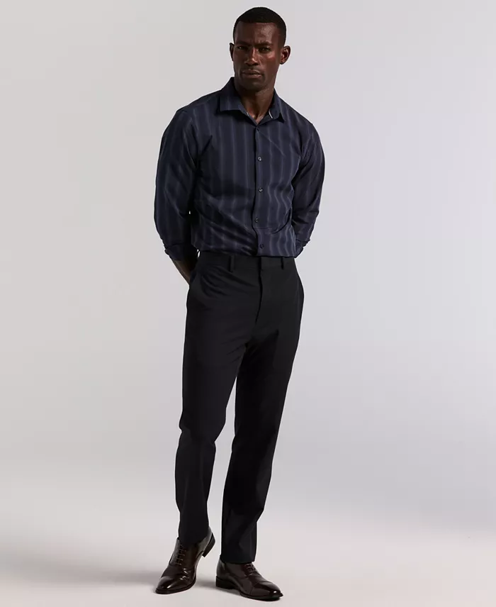 Men's Long-Sleeve Ombre Yarn-Dyed Stripe Shirt - thumbnail 3