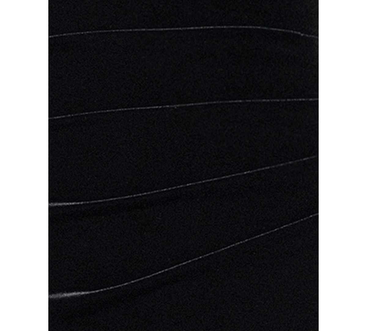 Xscape Petite Off-the-shoulder Long Dress In Black