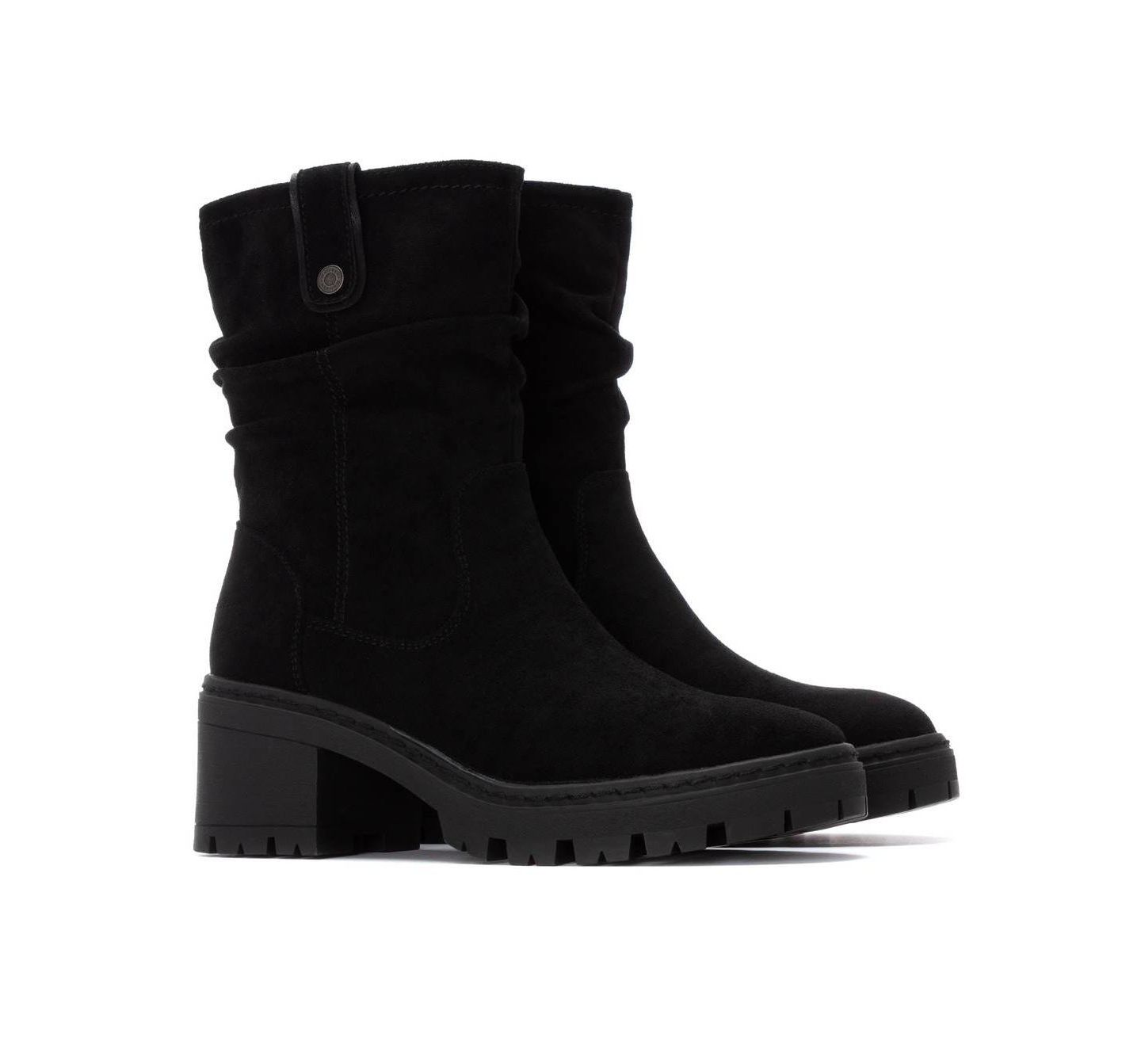 Женские ботинки XTI Suede Ankle Booties Refresh Collection, цвет: Чёрный — фото 4