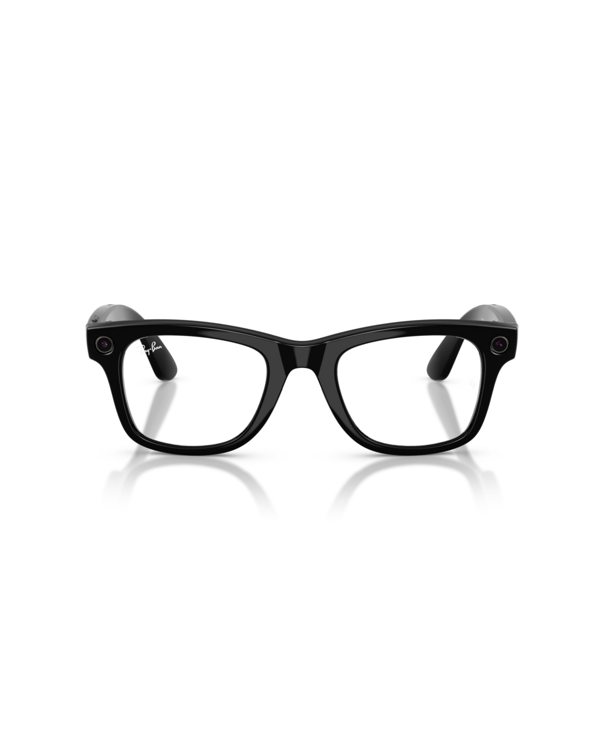 Ray Ban Unisex Ai Meta Gen2 Wayfarer Transition Glasses, Rw4012 In Black