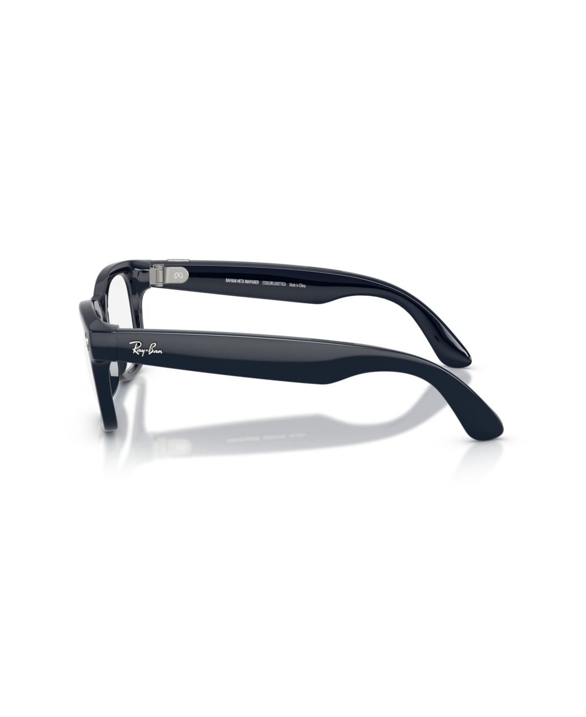 Ray Ban Unisex Ai Meta Gen2 Wayfarer Transition Glasses, Rw4012 In Blue
