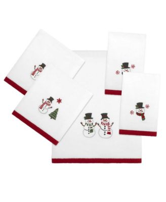 Winter Snowman Cotton Bath Towel Set, 50" x 27"