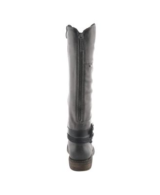 Mangie Women's Tall Boot with Side Zipper