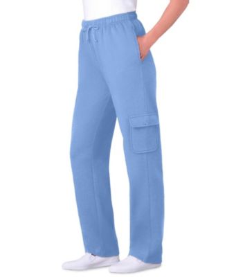 Plus Size Within Better-Fleece Pull-On Cargo Sweatpants