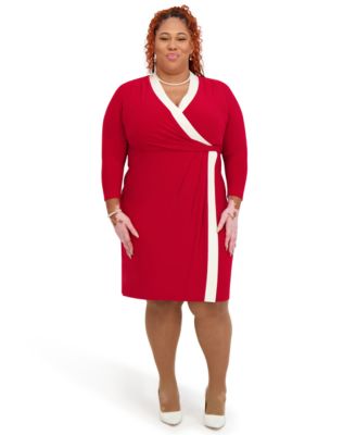 Women's City Wrap V-Neck Dress