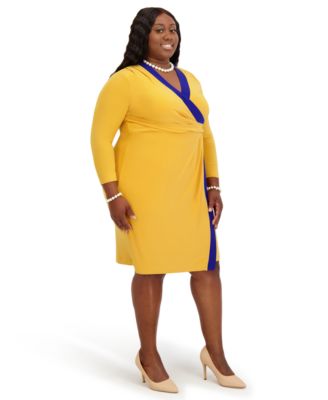 Women's City Wrap V-Neck Dress