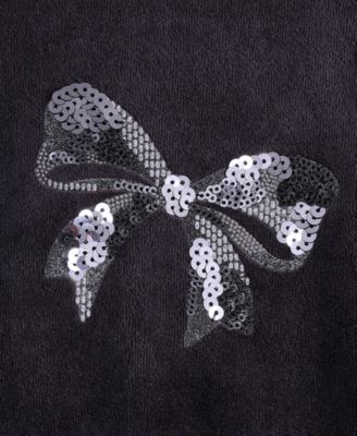 Little & Big Girls Bow Full-Zip Hoodie, Macy's Exclusive