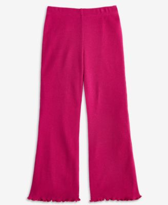 Girls' Toddler 2T-4T Ribbed Flared Leggings, Macy's Exclusive