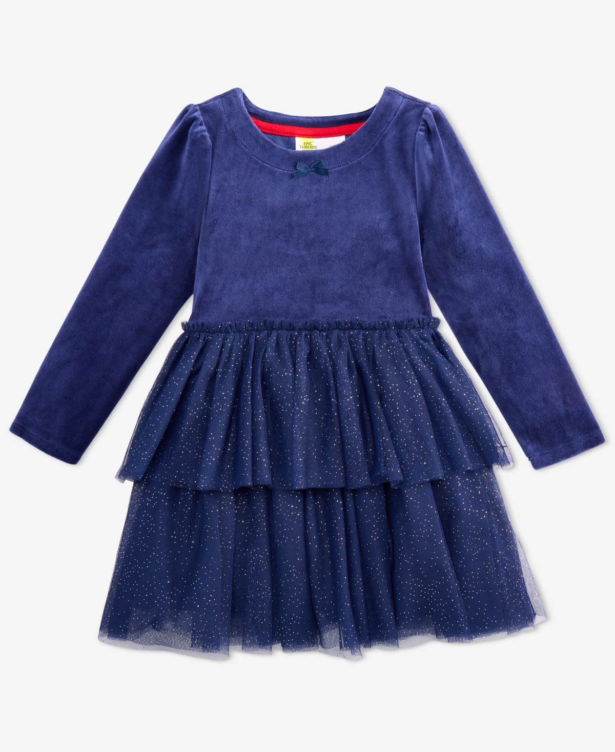 Epic Threads Girls Toddler 2T-4T Tiered-Skirt Tutu Dress, Macy's Exclusive