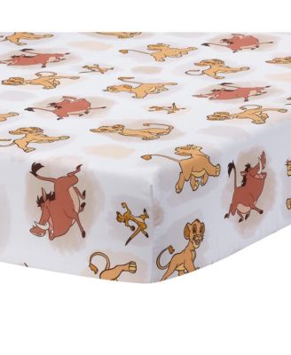 Disney Baby Lion King Safari 3-Pc Infant Nursery Crib Bedding Set