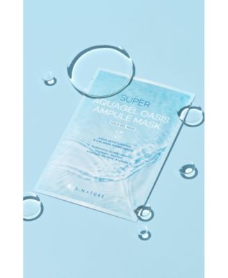 SUPER AQUAGEL OASIS AMPULE MASK Set (10 pcs)