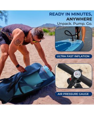 Rising Flow Stand-Up Paddle-Board (SUP) with Waterproof Mobile Phone Case, 10'6"