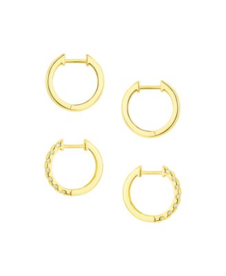 Duo Hoop Earring Set