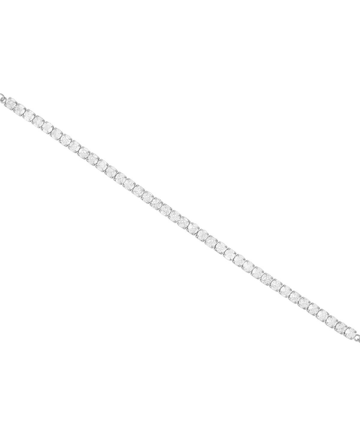 And Now This Cubic Zirconia Bracelets In Silver