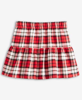 Epic Threads - Toddler Girls Metallic Plaid Skirt