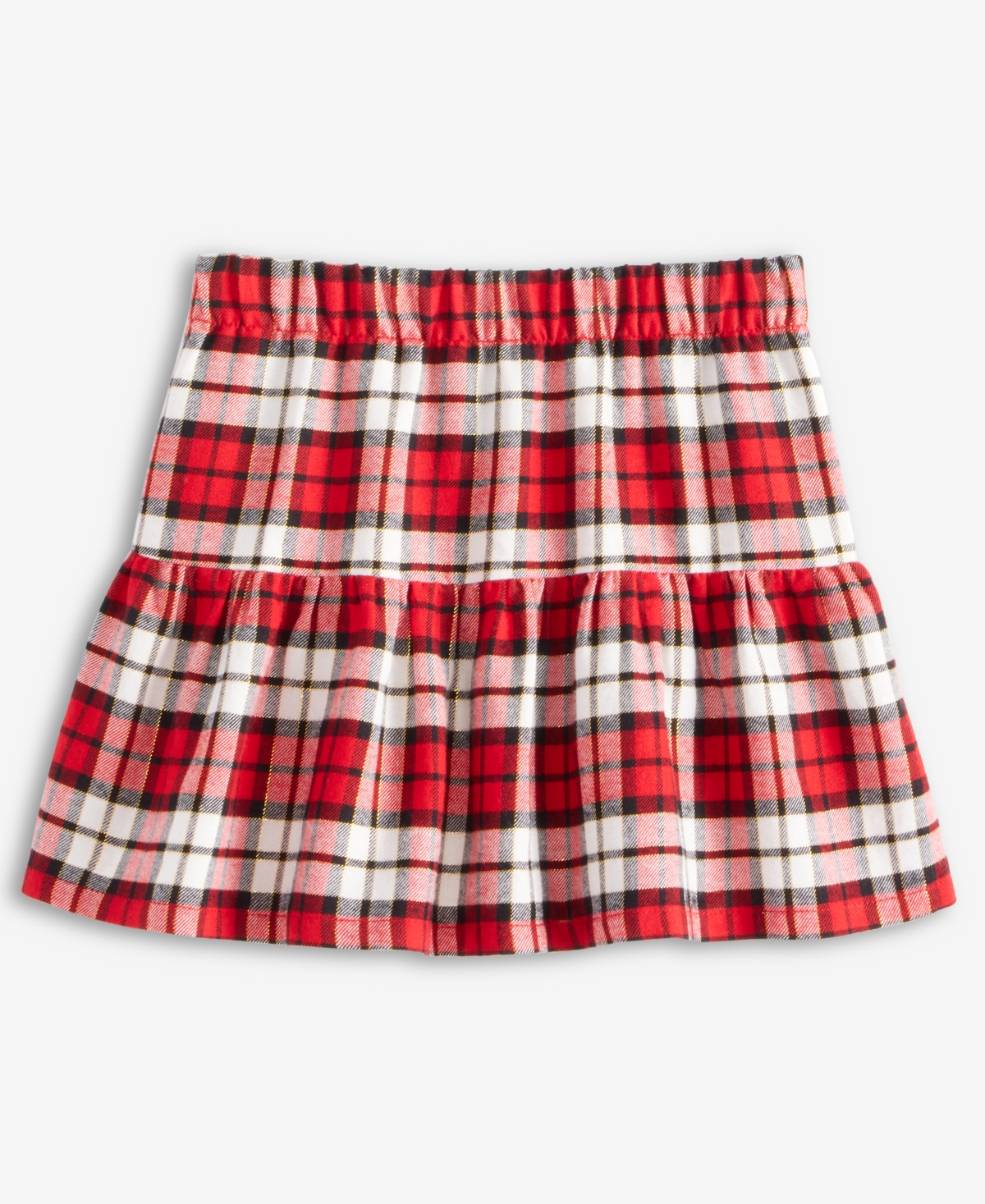 Epic Threads Girls Toddler 2T-4T Metallic Plaid Skirt, Macy's Exclusive